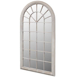 Vislone Miroir de Jardin Design Antique pour Intérieur et Extérieur 116 x 60 cm
