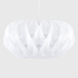 MiniSun Abat Jour Moderne pour Suspension. Abat Jour Designer "ARENA" Fini En Blanc. Suspension pour plafond