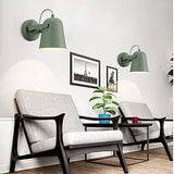 NZDY Creative Iron Nordic Applique Murale Éclairage de Chevet Appliques Murales E27 Base Lanterne Murale Luminaire Applique Murale Pour Salle À Manger Restaurant Café Applique Murale,Vert