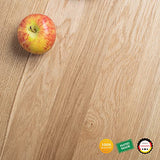 Table basse Casa ronde en bois véritable - Fabriquée à la main en chêne allemand - Design universel - Clair - S