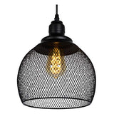 Lucide MESH - Suspension - Ø 22 cm - Noir