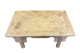 Luxury-Park Asia la Chine Table Basse Antique env. 120 Ans Bois Naturel