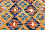 Nain Trading Kilim Tapis afghan oriental 195 x 144 cm Rouge tissé à la main Afghanistan