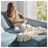 Ikea Holmsund Orrsta Canapé-lit d'angle Bleu clair