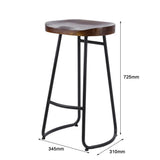 KATHER tabourets de Bar Vintage Tabouret de Bar Rustique Design Pub Bar Chaise Tabouret Portable Home Tabouret Universel Pub Meubles