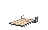 Wallbedking Lit Escamotable/Lit Rabattable/Lit Mural Petit Double Vertical 140cm x 190cm / Conçu pour Un Usage Quotidien - Mécanisme Robuste Garanti 5 Ans