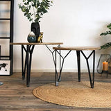 Luca Lot de 2 tables basses rondes en bois de manguier
