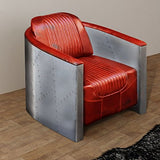 Festnight Fauteuil cabriolets Marron Clair en Cuir véritable 71 x 78 x 73 cm