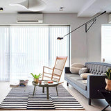 RUZMY E27 RéTro Bras Long Applique, Prise Avec Interrupteur, Ajustable Bras Oscillant Chevet Applique Murale Fer Restaurant Eclairage Bras Long Pole Lampe Murale Chambre Lampe De Lecture