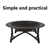 JJFIRE Brasero, Brasero Exterieur, Articles Ménagers Fonte Jardin Brûleur - Diamètre 89cm