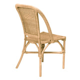 ROTIN DESIGN Chaise Selva Miel en Osier fitrit