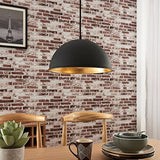 Lindby Suspension 'Leya' à intensité variable (Moderne) en Noir en Métal e. a. pour Salon & Salle à manger (1 lampe,à E27) | Suspension Luminaire, Lampe Plafond, Luminaire Plafonnier, Lampe Suspendue