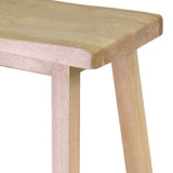 Winsome Wood Selle Tabouret, Bois Dense, Naturel, 24"