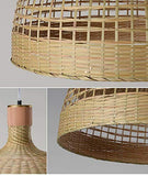 XNCH Lampe de Suspension en métal de Bambou de Lustre de Jardin s'allume Salon de thé Restaurant Salon de thé hôtel Lampe de Suspension/Lampes de Plafond