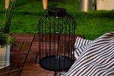 Pauleen 48062 Sunshine Melody Lanterne Solaire Noire d'extérieur-pour balcons ou Jardins, Métal, 0.006 W