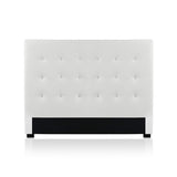 Intense Déco - Tête de lit capitonnée Premium 160cm Blanc