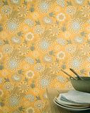 Arthouse 676206 vintage Bloom papier mural/revêtements, Jaune, taille unique