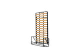 Wallbedking Lit Escamotable/Lit Rabattable/Lit Mural Petit Double Vertical 140cm x 190cm / Conçu pour Un Usage Quotidien - Mécanisme Robuste Garanti 5 Ans