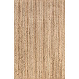 nuLOOM tissé à la Main Rigo Jute Tapis Zone Tapis, Naturel, 9' x 12'
