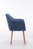 CLP Chaise Retro de Salle à Manger Utrecht Tissu I Rembourrée I Chaise Design Scandinave