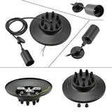 Lampop Suspension Luminaire Induistrielle Lampe Araignée 6 Bras Réglable Lampe Lustre Rétro Vintage Multi-Lumière Eclairage de plafond Luminaire Pendentif pour Chambre Restaurant Bar