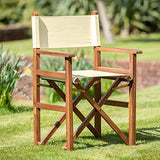 Plant Theatre – Chaise de metteur en scène beige