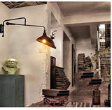Industriel Rétro Applique Murale En Fer Créatif Personnalité Duckbill Abat-Jour Rotatif Applique Murale Salon Applique Restaurant Restaurant Applique Café Applique Murale