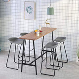 YLCJ Tabouret Haut pour Loisirs Chaise de décoration pour la Maison Chaise Table à Manger Tabouret Tea Shop Coffee Shop Chaise de réception avec pédale Taille 75cm (Taille: 75cm)