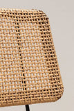 SKLUM Chaise Lounge de Jardin en Osier synthétique Zelin Naturel