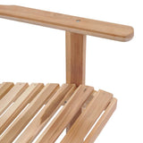 Tidyard Chaise Adirondack Bois de Teck pour Jardin ou Patio