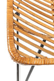 Kare Chaise, Rotin, Naturel, 54,61 x 44,45 x 85,73 cm