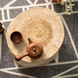 NNHDWS Table D'appoint De Souche, Bûche Tabouret Bois Rétro Vieux Jeu Nostalgique Tabouret Rond, Utilisé pour Les Tables d'angle dans Le Salon, Chambre Tabouret Bas,S