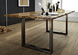 Table à manger 180x90cm - Bois massif de palissandre laqué (Noble Unique) - SYDNEY #0302