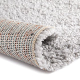 BALTA Tapis Berbère, Tapis de Salon Shaggy Style Ethnique, Grand Tapis 200x290 cm, Doux et Confortable, Facile d'entretien, Polypropylène épaisseur 30 mm, 200 x 290 cm, Gris - Blanc