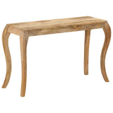 Festnight Table Console en Bois de Massif Table d'entrée Console pour Salon 118 x 38 x 76 cm