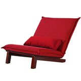 Lazy Single Sofa Canapé Pliable Canapé Chambre Lavable Tatami Salon Lounge Chair Multi-gamme Réglable Chaise Baie De Baie Canapé Lit Portant 120KG (Color : BROWN, Size : 80 * 70 * 75CM)