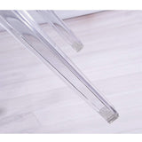 Lot de 4 Clair chaises Inspiré Ghost Victoria Salle à Manger Transparent Moderne