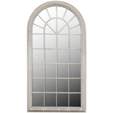 Vislone Miroir de Jardin Design Antique pour Intérieur et Extérieur 116 x 60 cm