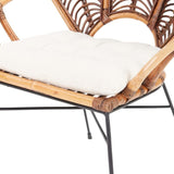 PACIFIC linea Fauteuil LOIC - Rotin/Métal