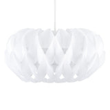 MiniSun Abat Jour Moderne pour Suspension. Abat Jour Designer "ARENA" Fini En Blanc. Suspension pour plafond