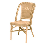 ROTIN DESIGN Chaise Selva Miel en Osier fitrit
