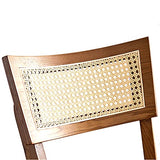 AARONG Tabourets De Bar Chaises De Comptoir Tabourets Rétro Bois Jardin Patio Restaurant Chaise Loisirs Barre Haute avec Repose-Pieds, 4 Couleurs Disponibles Taille 45x45x110cm (Couleur: Bois Coule
