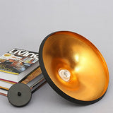 E27 Métal Retro Suspensions Luminaires Lamps Antique Plafonnier Luminaire Lumiere Industriel Antique Suspension Lumiere Lampe LED Aluminium Vintage éclairage de Plafond Industriel Antique Plafonnier Lumiere LED(Noire)