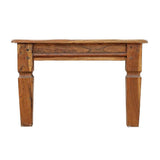 ARREDinITALY Table en Bois Massif Vieilli 120 x 70 cm