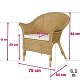 Fauteuil CADAQUES en Osier fitrit