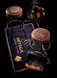 ORTEGA OBS30V2 Tabouret de bar en cuir Marron 76 cm