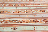 RugVista, Kelim Anatolian, Fait Main, Tapis, Tapis Kelim Moderne, Longue Pile, 160 x 230 cm, Rectangle, Care & Fair, Laine, Couloir, Chambre, Cuisine, Salon, Marron / Marron Clair / Jaune