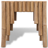 Tidyard Table Basse en Bambou Table Basse de Salon 70 x 35 x 35 cm