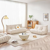 ISolay Canapé Chaise Technologie Portable Chaise Longue en Cuir, Design À 4 Plis, Canapé Moderne en Forme de Sac de Haricots, pour Salon/Chambre À Coucher, 175X70cm