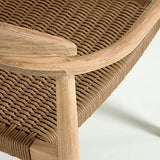 Kave Home - Chaise Nina Beige Eucalyptus FSC 100%